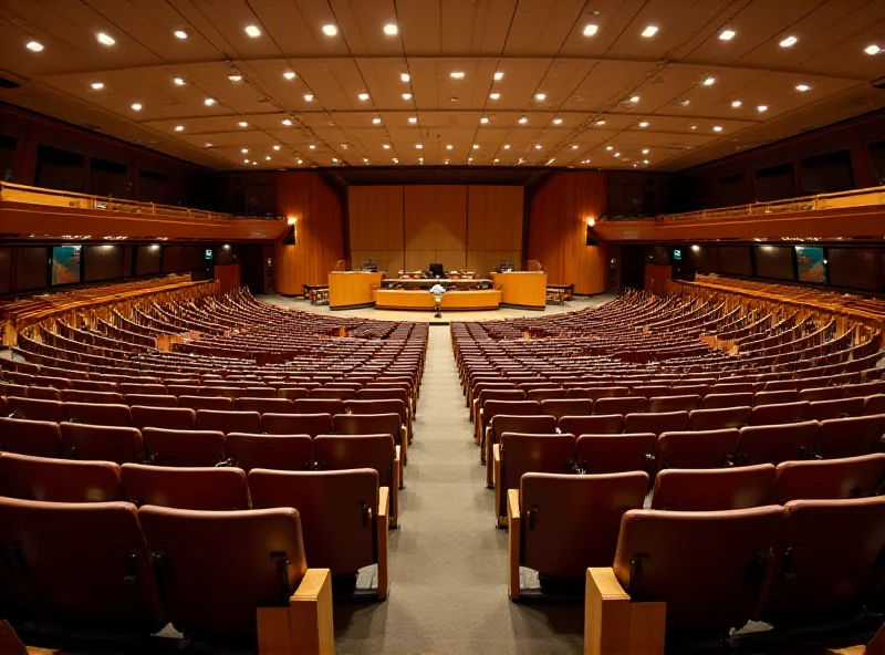 The plenary hall of the German Bundestag