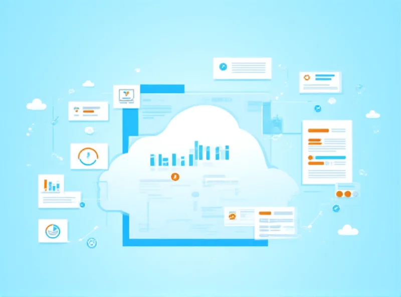 AI powered cloud interface showing resource optimization