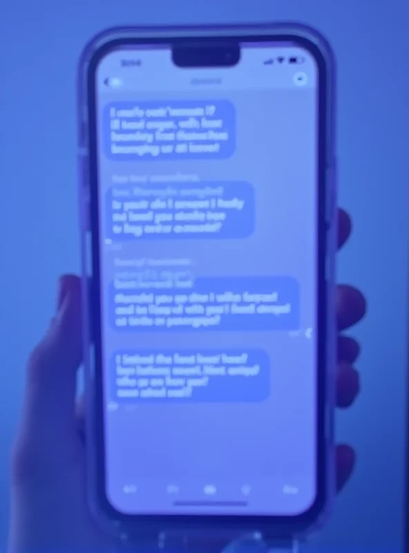 Gemini AI interface on an iPhone.