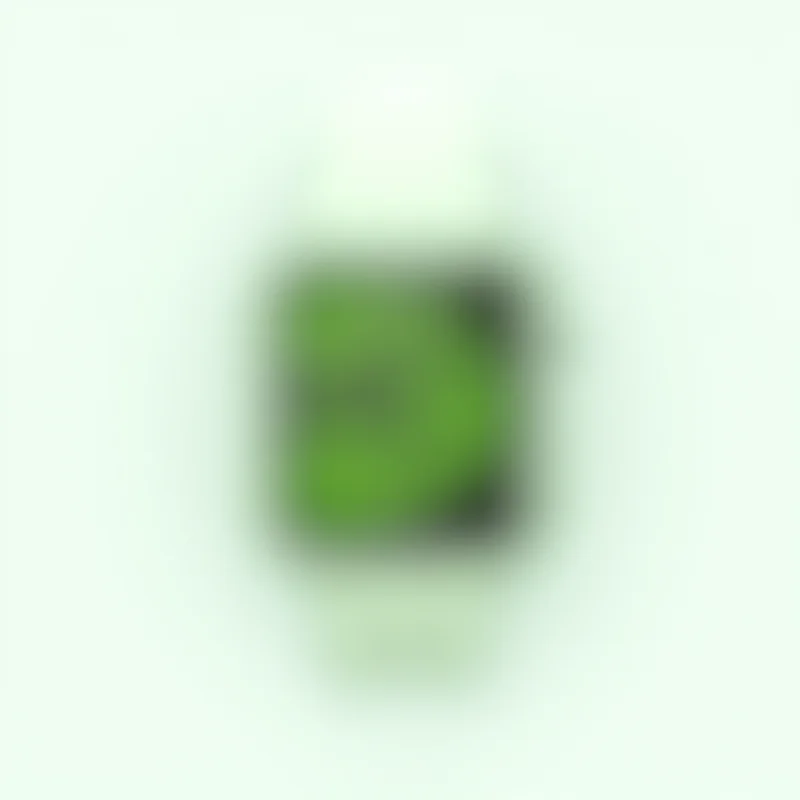 Image of an Apple Watch with a green leaf overlayed, representing carbon neutrality.