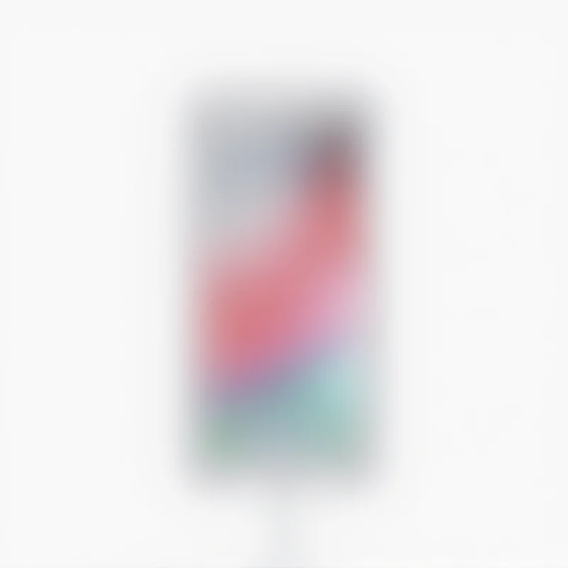 A mockup showing the possible design of the iPhone 17 Air, highlighting its slim profile.