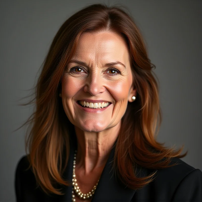 A headshot of Gloria Steinem, a prominent feminist icon, smiling confidently and looking directly at the camera, exuding wisdom and strength.