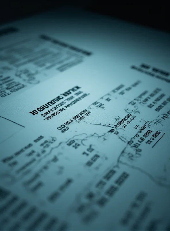 Close-up image of official tax documents