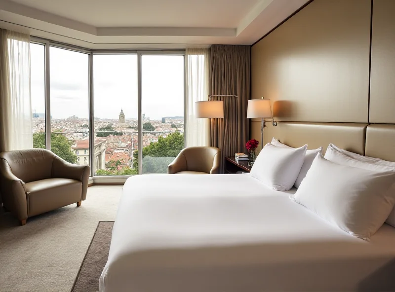 Luxury hotel suite in Barcelona