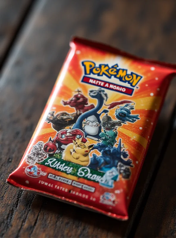 A close-up shot of a Pokemon TCG: 151 booster pack.