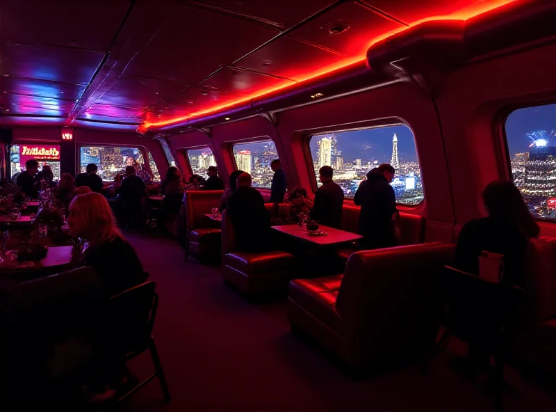 Boeing 747 transformed into a Las Vegas bar