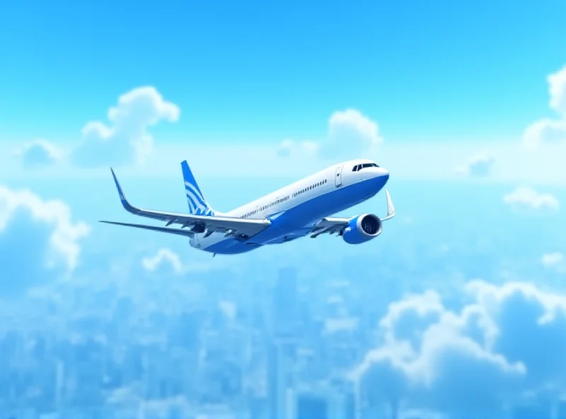 An artistic rendering of a Boeing 737 MAX