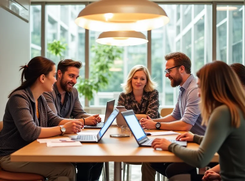 A diverse group of people participating in a usability testing session.