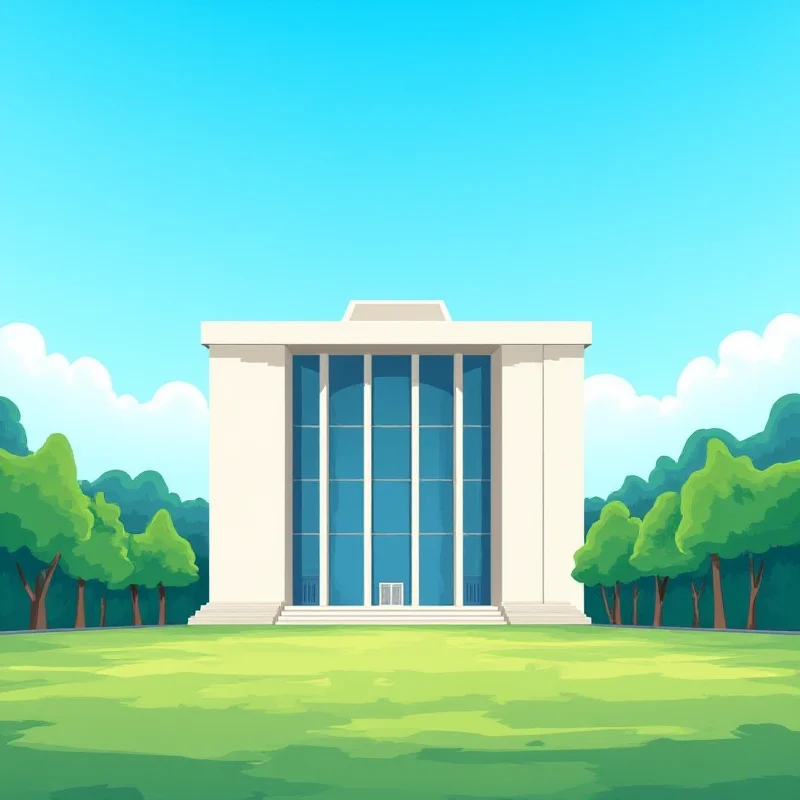 A digital illustration depicting the Brazilian Supreme Federal Court building.