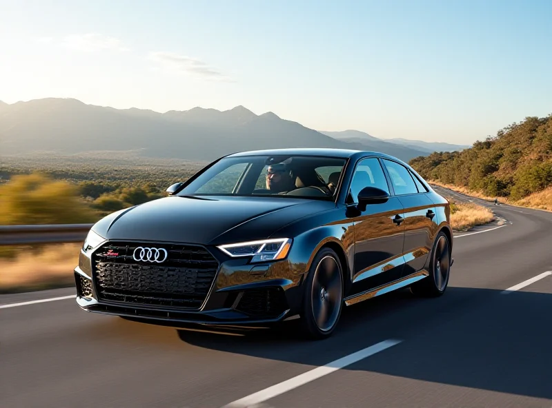 Photo of the Audi A3 Sedan 2025 model