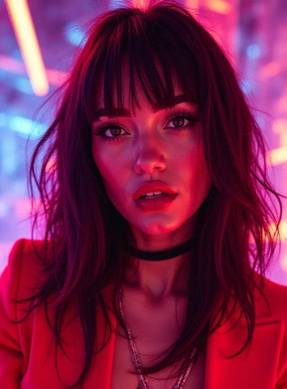 Lisa from Blackpink posing for a promotional photo for her new album 'Alter Ego'.