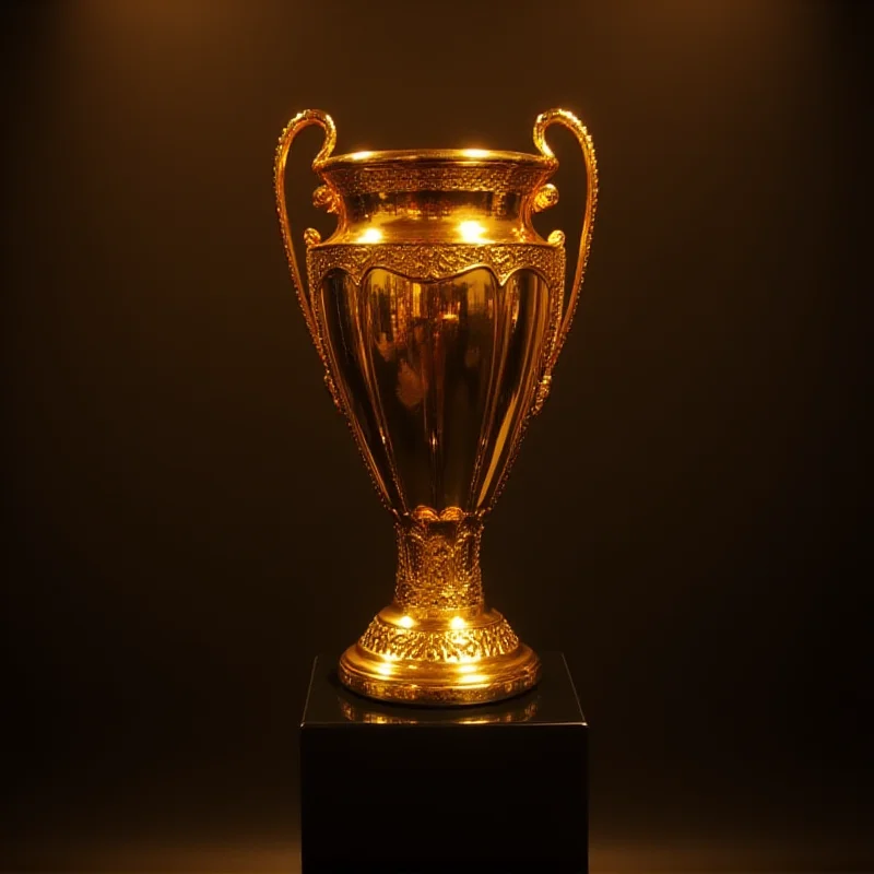 Image of the Club World Cup trophy.