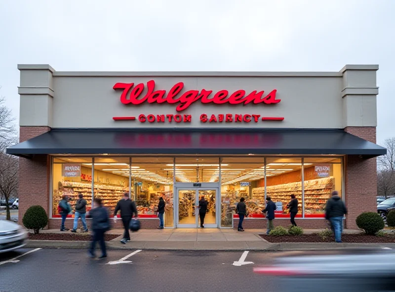Exterior of a Walgreens Boots Alliance store