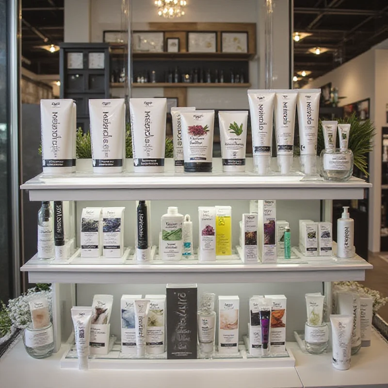 Image of various Olaplex hair care products displayed on a shelf.