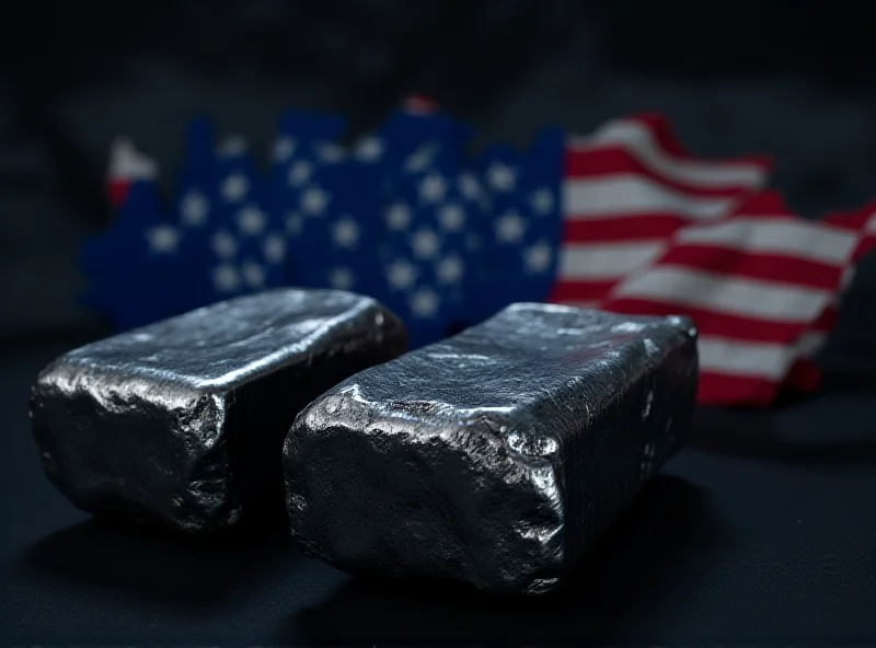 Image of steel and aluminum ingots with EU and US flags in the background.