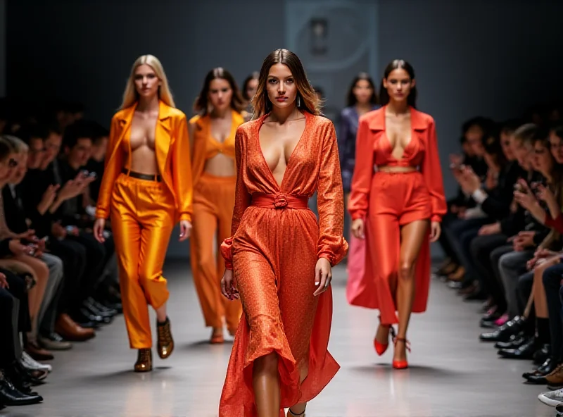 Models walking the runway at Milan Fashion Week, showcasing different styles and designs.
