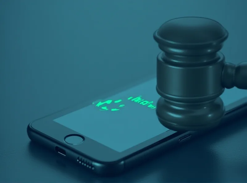 Conceptual image of the Zelle payment app interface on a smartphone with a gavel in the background, symbolizing the dropped lawsuit.