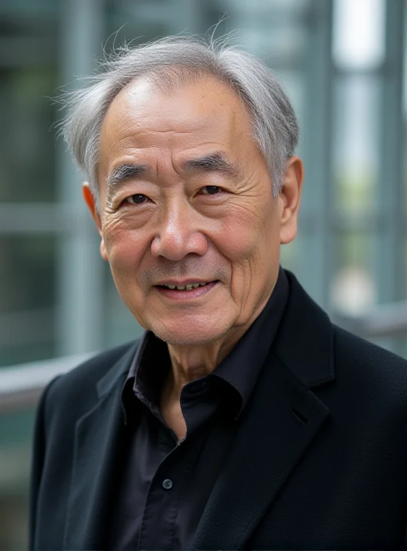 A portrait of Liu Jiakun, a Chinese architect, smiling confidently.