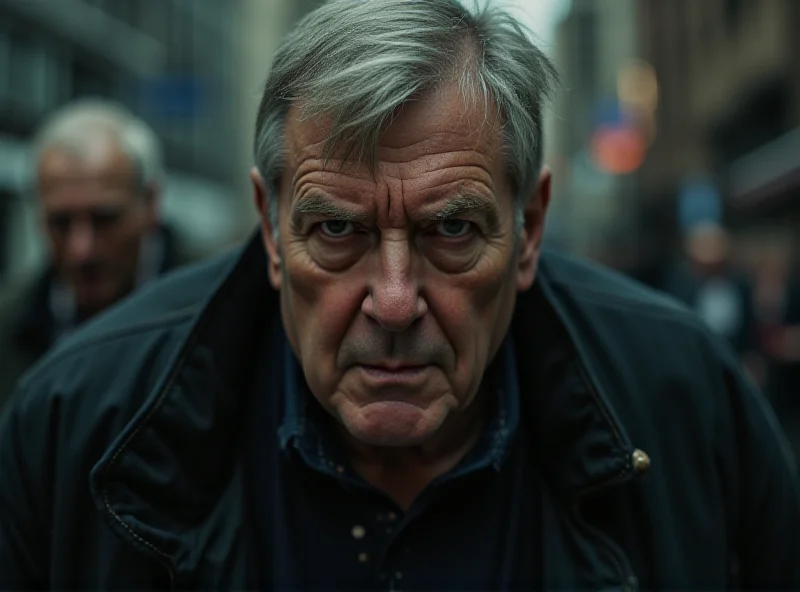 A still from Mike Leigh's 'My Only Family', showcasing the protagonist in a moment of intense emotion.