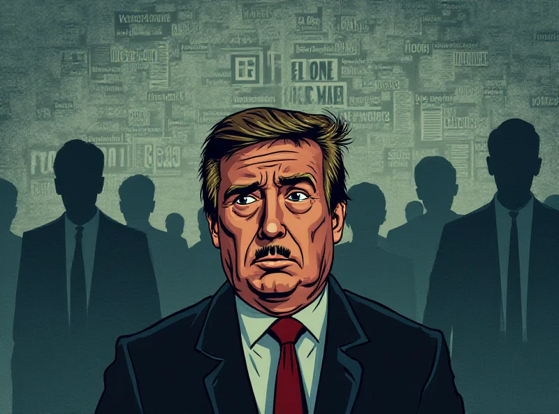 Illustration of a frustrated person looking at news headlines about COVID-19, with politicians in the background.