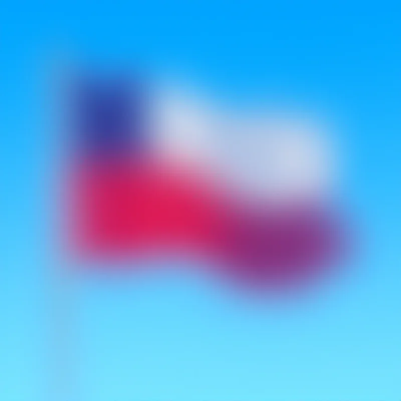 Czech flag waving in the wind