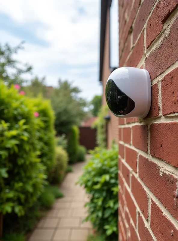 Aqara G5 Pro security camera mounted on a wall