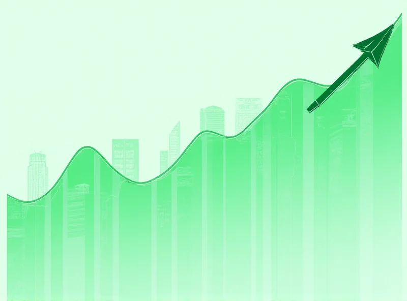 Image of Realty Income stock chart showing consistent growth