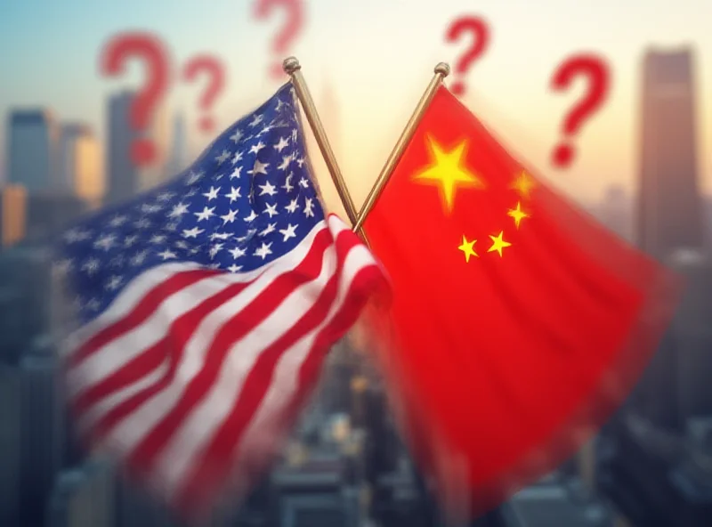 Conceptual image of US and Chinese flags intertwined, representing trade disputes and tariff evasion.