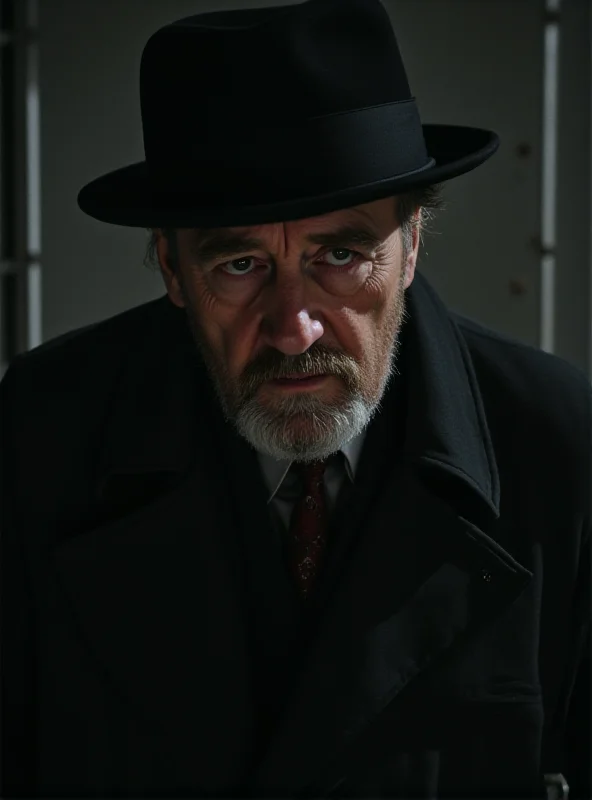 A still image of Gene Hackman in 'The Conversation', looking intense and focused
