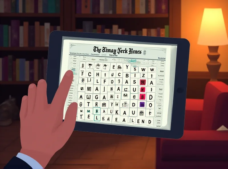 Screenshot of the NYT Strands puzzle interface, showing a grid of letters and highlighted words.
