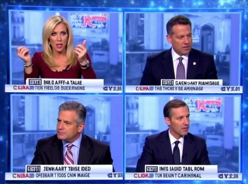 A panelist on Around the Horn reacting to a point made by another panelist.