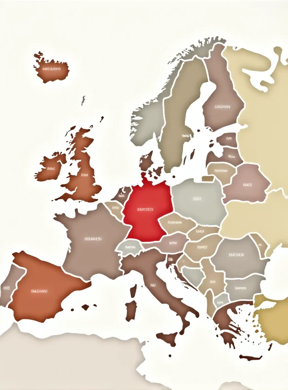 A map of Europe with interlocking puzzle pieces representing interconnectedness and collaboration.