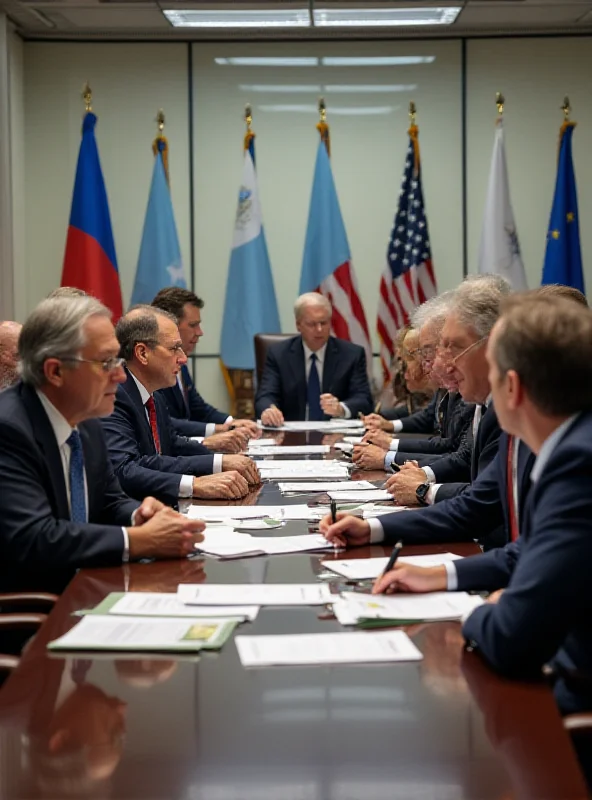 Meeting between US and Ukrainian officials