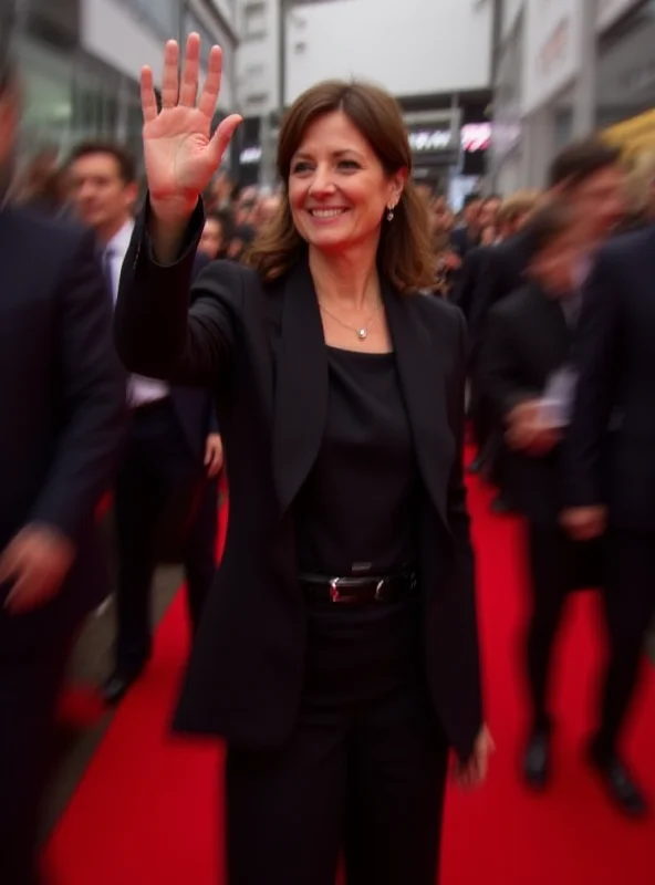 Kathleen Kennedy at a Star Wars event