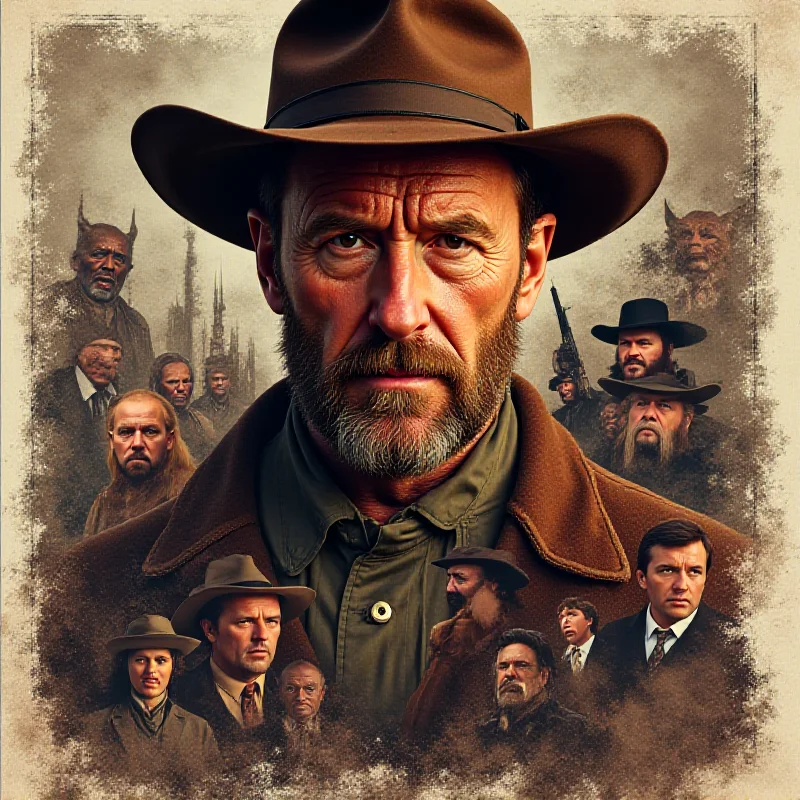 A movie poster featuring Gene Hackman in a prominent role.