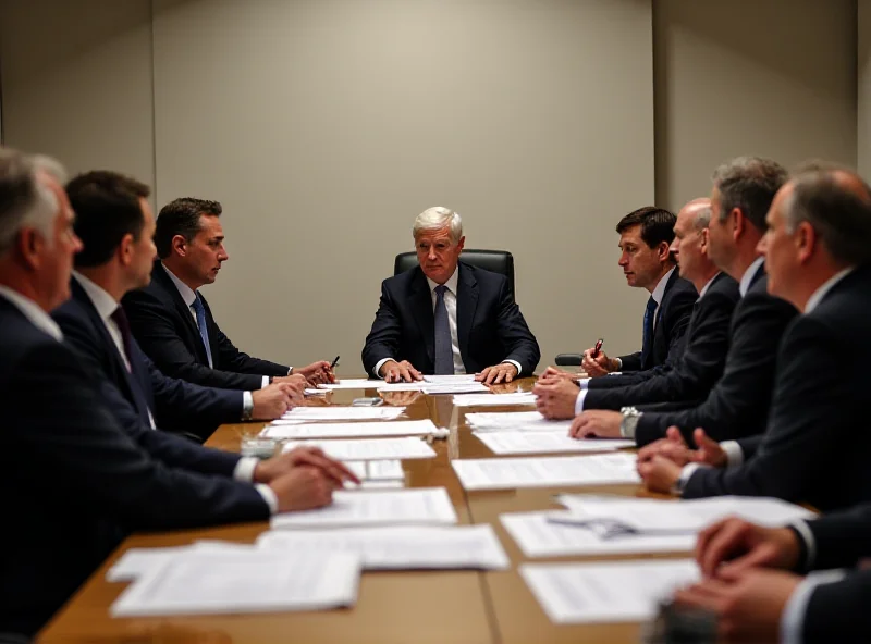 Meeting between Ukrainian and US officials discussing rare earth elements