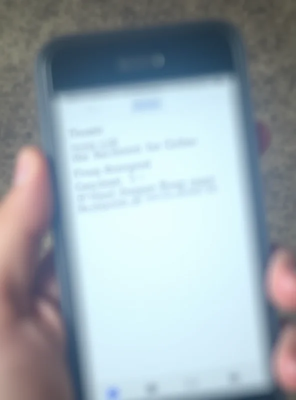 A smartphone displaying a Gmail email with a professional signature at the bottom.