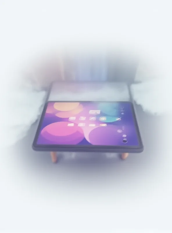 A close-up shot of the HONOR Pad V9 Ultimate tablet, showcasing its vibrant display and thin bezels.