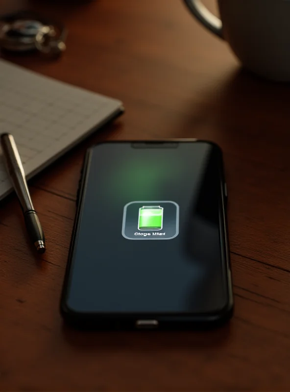 Conceptual image of an iPhone 17 Air with a focus on the battery icon in the status bar.