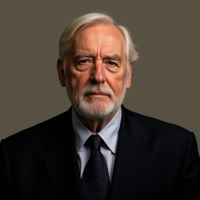 A portrait of Sergio Mattarella, President of Italy, looking thoughtful and dignified.