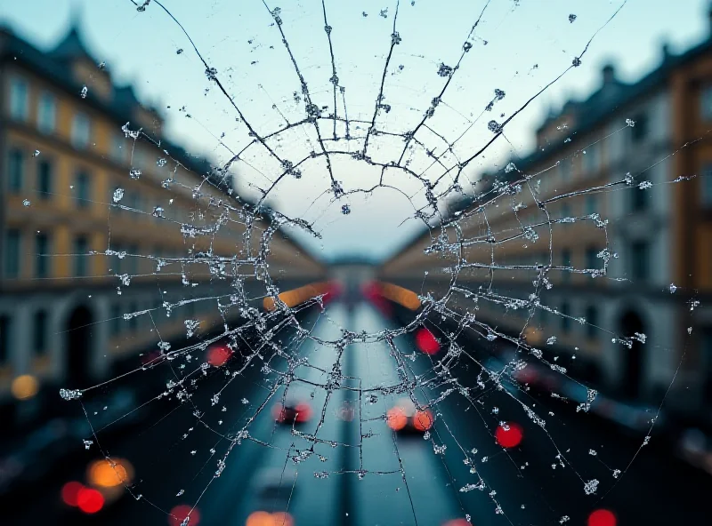 Image of a fractured political landscape, symbolizing the disarray within Italy's centrist parties.