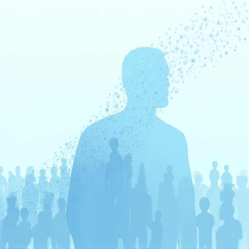 A stylized image representing millions of babies being saved, with a subtle silhouette of James Harrison in the background. The colors are soft and hopeful.
