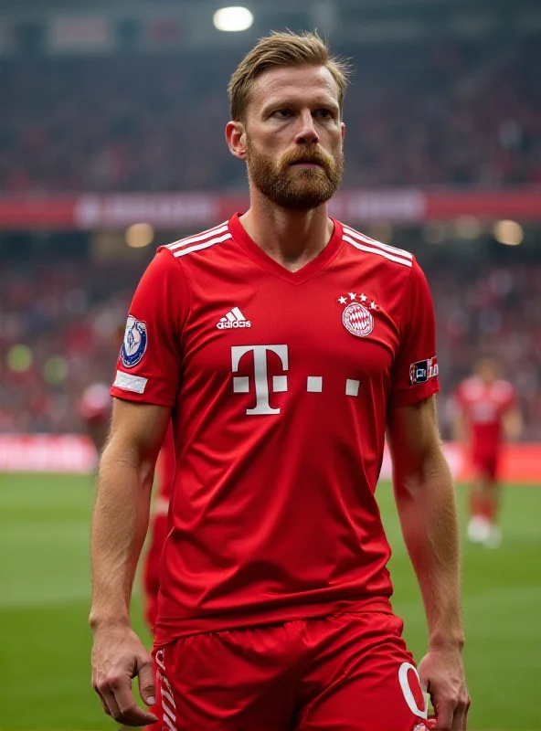 Joshua Kimmich in Bayern Munich kit.