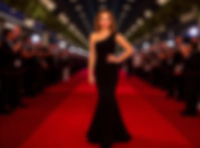 Karla Sofia Gascon on the red carpet at the Cesar Awards