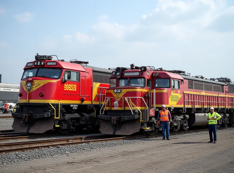 Kazakhstan locomotives being delivered to Kyrgyzstan