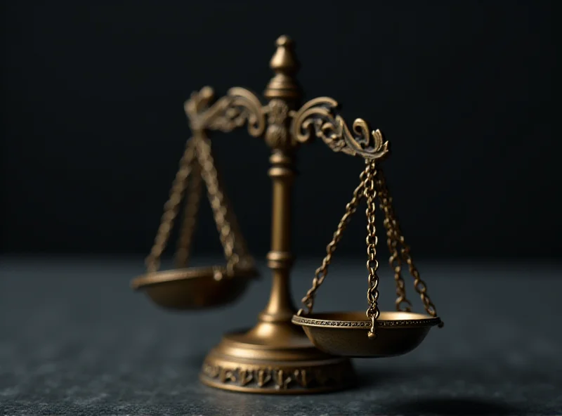 Scales of justice representing legal battles.