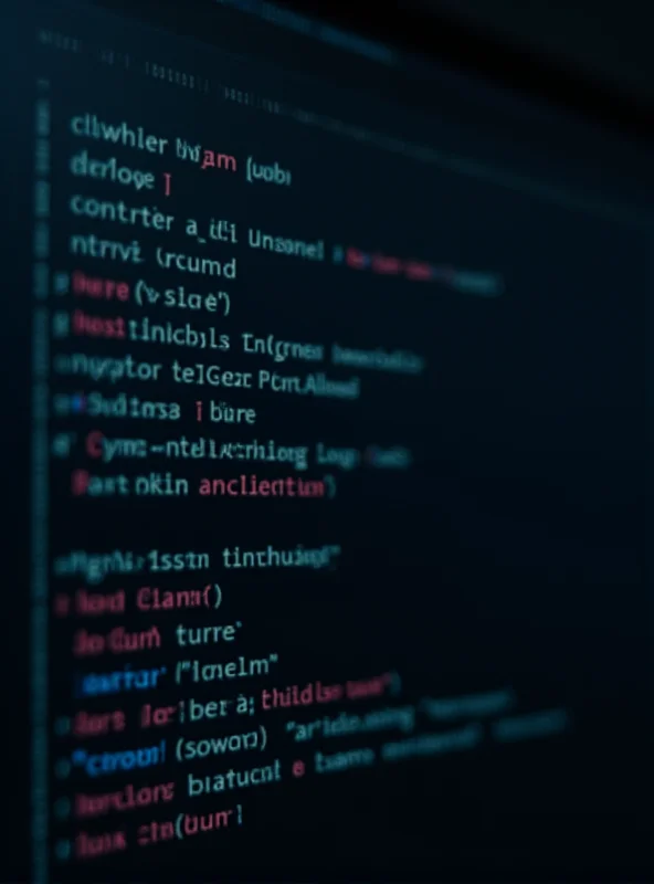 Code snippet showing Rust code
