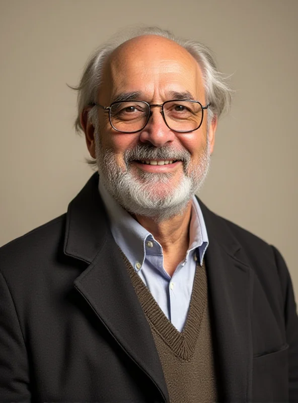 Portrait of veteran economist Kamal Salih