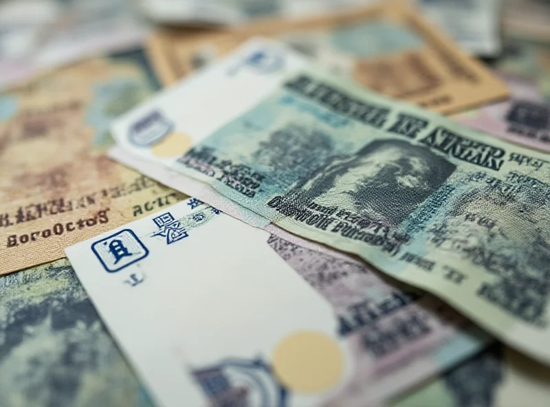 A close-up shot of Malaysian currency, representing financial security and savings. The focus is on the ringgit notes, with a blurred background.