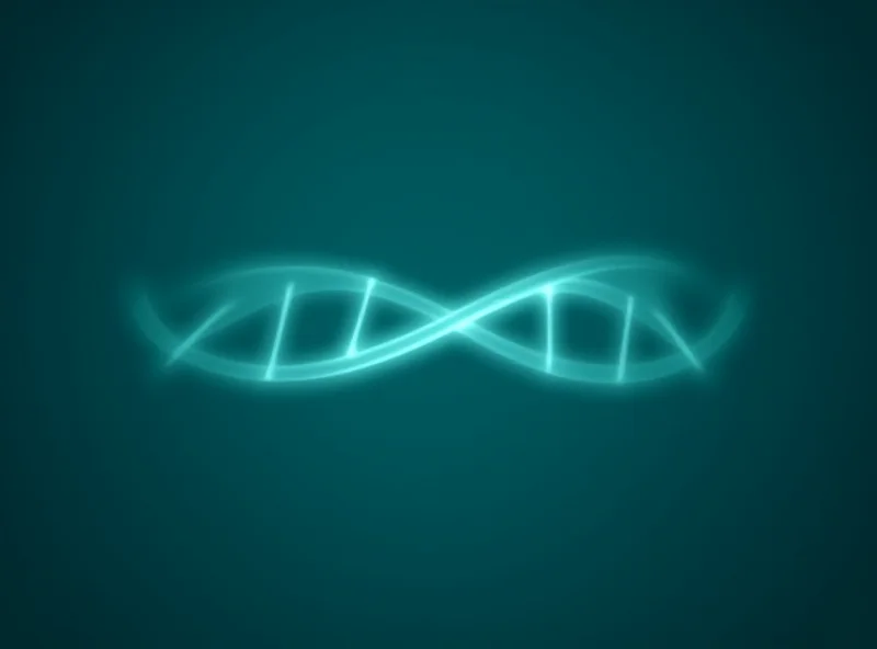 The BioNTech logo with a DNA double helix in the background.
